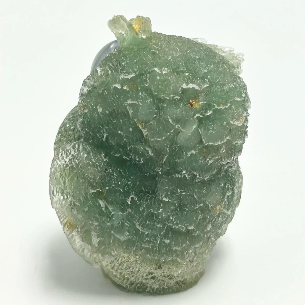 Natural crystal and resin Owl Figurine. PRICE IS FIRM! NO LOWBALL OFFERS! - Picture 4 of 10